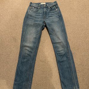 SLVRLAKE London Jeans in Salt Flats Wash